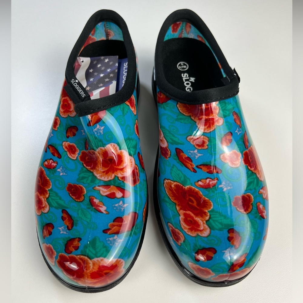 NEW Sloggers Floral Waterproof Garden & Rain Shoes